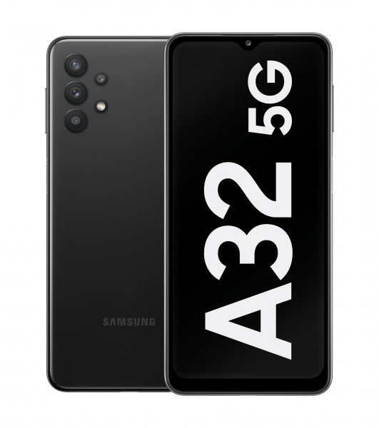 Samsung Galaxy A32 5G Dual-Sim schwarz 128GB Bluetooth Wi-Fi NFC GPS Android 11