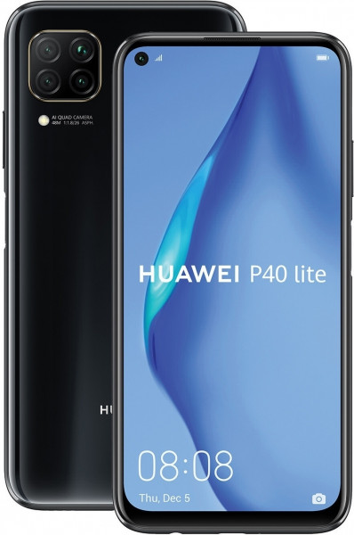 Huawei P40 lite DualSim midnight schwarz 128GB LTE Android Smartphone 6,4" 48 MP