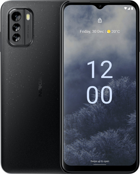 Nokia G60 5G 4/128GB Schwarz Android 12 6,58 Zoll 50 MP NFC USB-C microSD eSIM