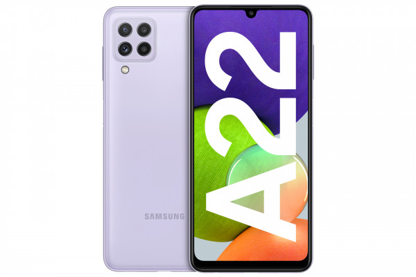 Samsung A225F Galaxy A22 DualSim 64GB violett Android Smartphone 6,4" USB-C