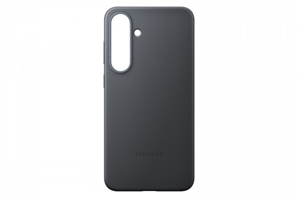 Samsung Kindsuit Case für Galaxy S25+ Schwarz Handyhülle Kunstleder Cover Schutz