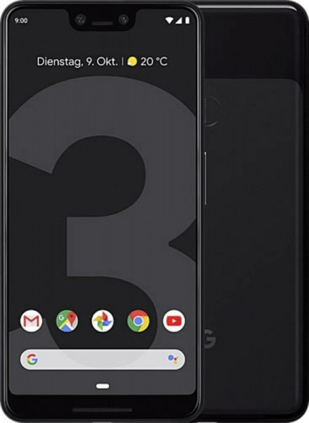 Google Pixel 3 XL schwarz 64GB LTE Android Google Smartphone 6,3" OLED 12,2MPX