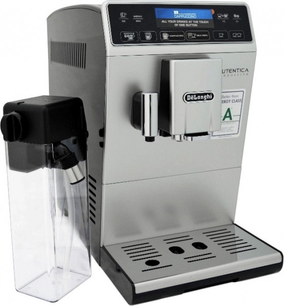 DE LONGHI ETAM 29.666.S Vollautomat Autentica Cappuccino 1450 Watt 15bar