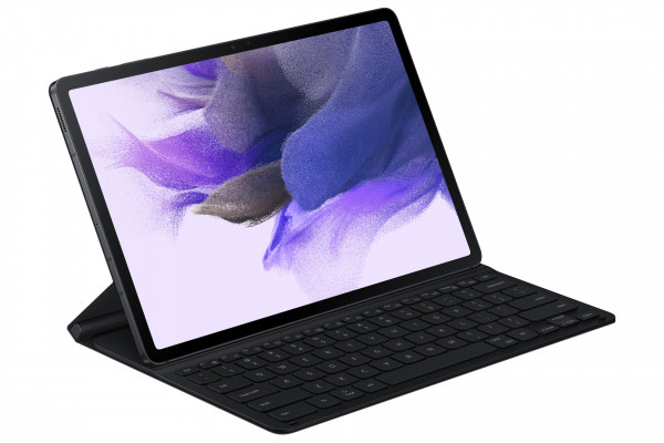 Samsung Keyboard Cover Schwarz Tablettasche für Galaxy Tab S7+/S7 FE/S8+