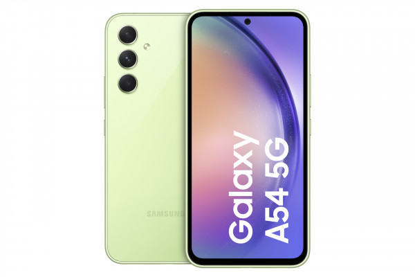 Samsung Galaxy A54 5G Lime 128 GB 6,4" 50 MP USB-C AMOLED NFC DS IP67 Android