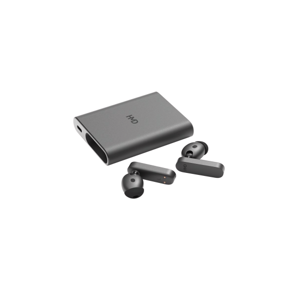 HMD Amped Buds Schwarz Bluetooth Kopfhörer/Earbuds Kabellos Noise Cancel In-Ear