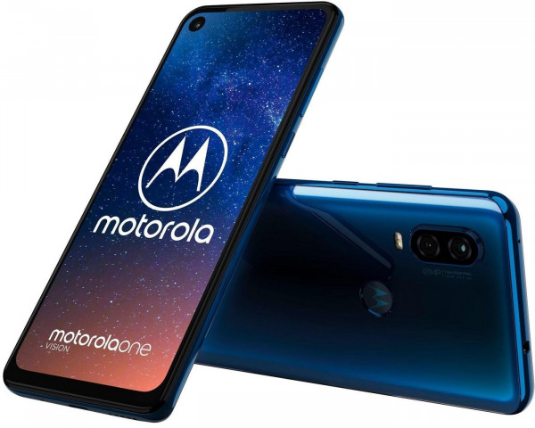 Motorola One Vision DualSim Sapphire Blau 128GB LTE Android 6,3" 48 Megapixel