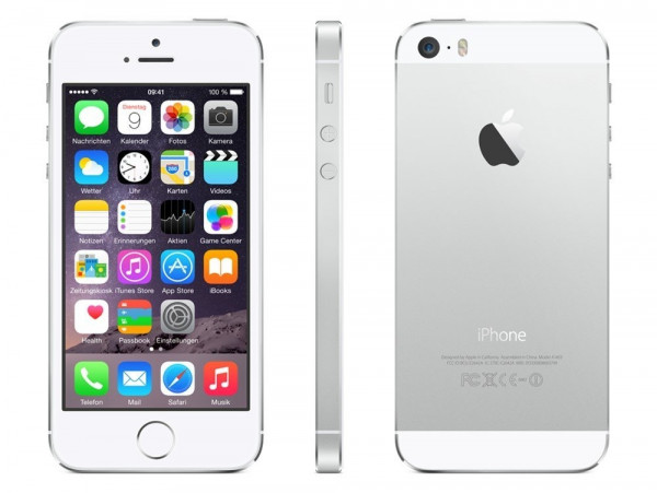 Apple iPhone 5s silber 16GB LTE IOS Smartphone ohne Simlock 4" Display 8MPX