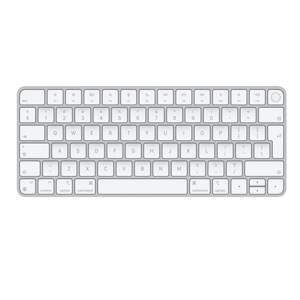 Apple Magic Keyboard Silber Tastatur Touch ID QWERTY international Lightning