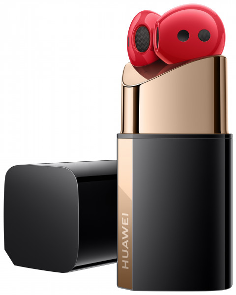 Huawei FreeBuds Lipstick Schwarz Rot Gold Bluetooth Kopfhörer In-Ear Headset