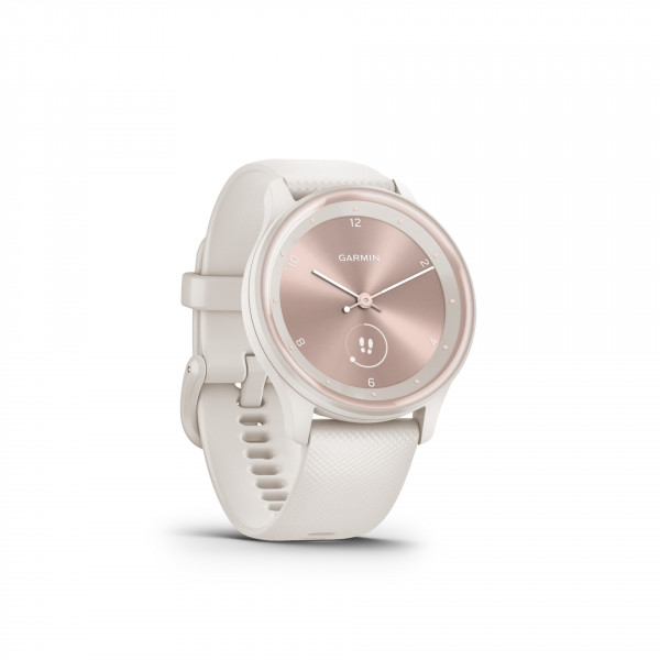Garmin VIVOMOVE SPORT Beige Hybrid Smartwatch Analog Digital 40mm 0,8" OLED 50m
