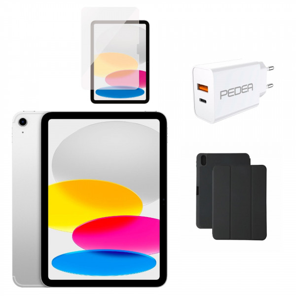 Apple iPad 11 2025 5G silber 256GB IOS 10,86'' Tablet Ladeadapter Hülle USB-C
