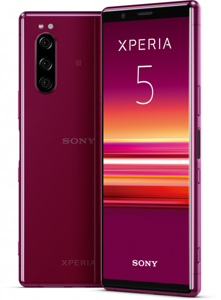 Sony Xperia 5 DS 128GB Android rot BT NFC WLAN LTE Smartphone 12MP 6,1" OLED