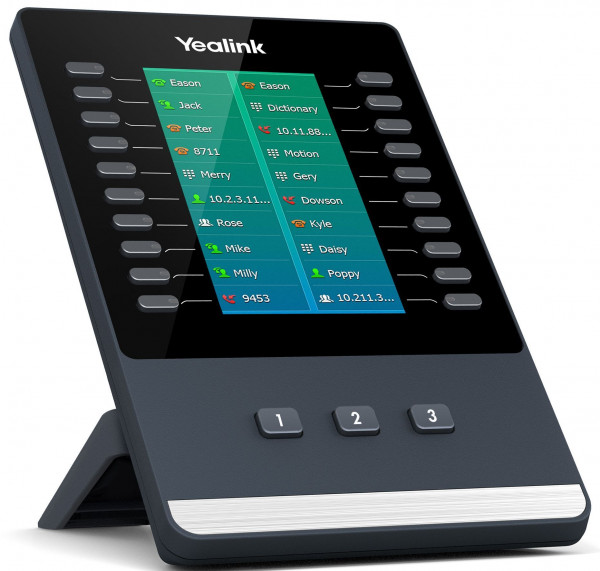 Yealink EXP50 4,3'Display-Erweiterungsmodul für T5-Serie Schwarz SIP IP-Telefone