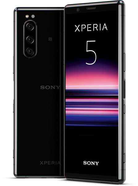 Sony Xperia 5 DualSim schwarz 128GB LTE Android Smartphone 6,1" 21:9 12 MPX