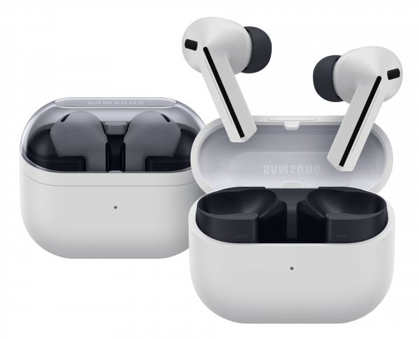 Samsung Galaxy Buds3 FE SM-R420 Kopfhörer InEar Bluetooth ANC USB-C Grau Akku