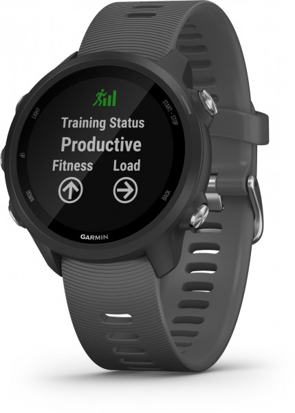 Garmin Forerunner 245 Grau Smartwatch Silikon 1,2" MIP Android iOS Wasserdicht