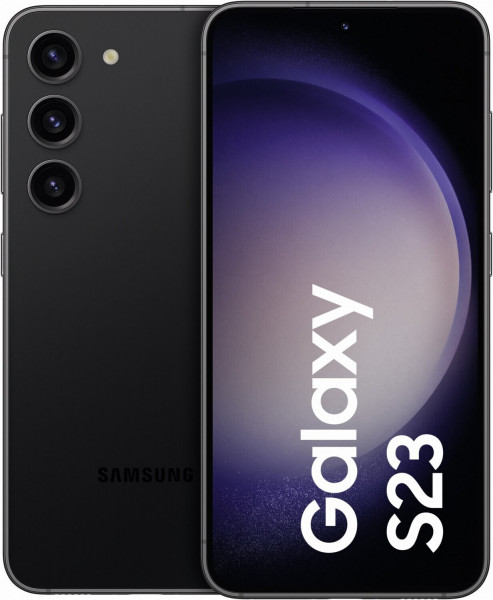 Samsung Galaxy S23 5G 256GB 8GB RAM phantom black 6,1 Zoll OLED-Display WLAN NFC