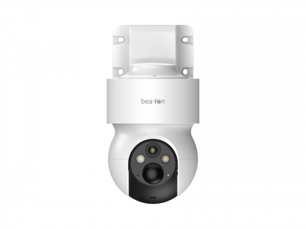 Bea-fon SmartHome SAFER 3S Pro Akku Outdoor IP Kamera Tuya Weiß/Schwarz 130° App