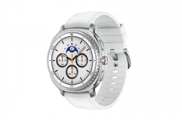Samsung SM-L500 Galaxy Watch8 Classic 46mm Silber Smartwatch Android Unisex NFC
