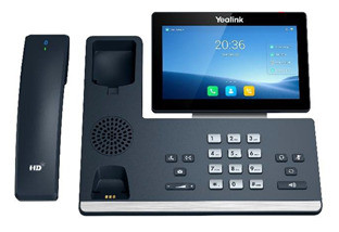 Yealink SIP-T58W Pro Telefon schwarz 7 Zoll Touch Display Bluetooth Handset WiFi