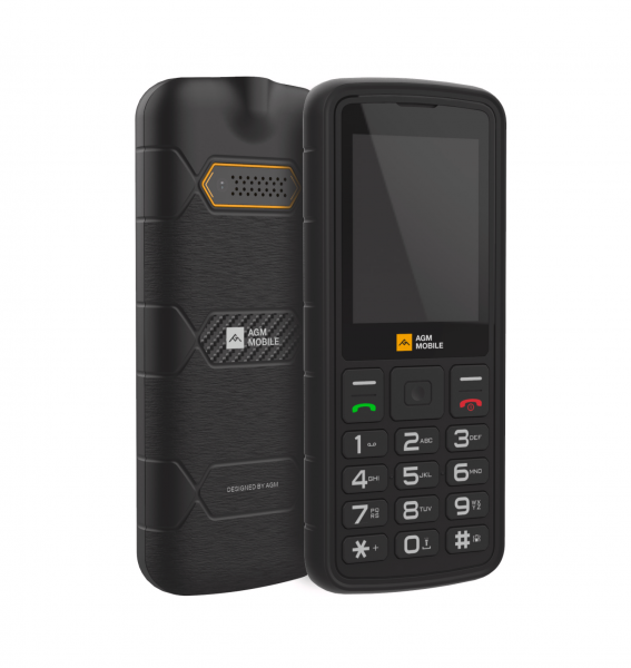 AGM by Bea-fon M9 Bartype 2G Rugged Tastentelefon Wasserfest 2,4" Display USB-C