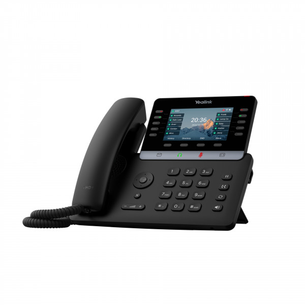 Yealink SIP-T74W Telefon schnurgebunden Schwarz 4.3" LCD USB LAN WLAN Bluetooth