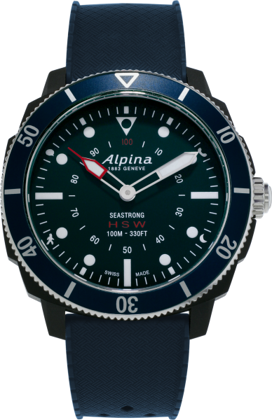 Alpina Seastrong Horological Smartwatch Navyblau