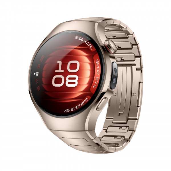 Huawei Watch 5 4G 42mm Soc-L29M Smartwatch Gold 32GB 1.38"OLED WLAN HarmonyOS