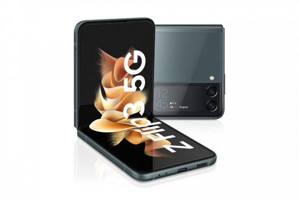 Samsung F711B Galaxy Z Flip 3 5G 128GB grün Android Smartphone 6,7" AMOLED 12MP