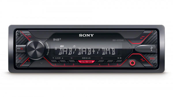 SONY DSX-A310KIT Autoradio 1 DIN Musik Sound LCD USB AUX In Car HiFi DAB+ Tuner