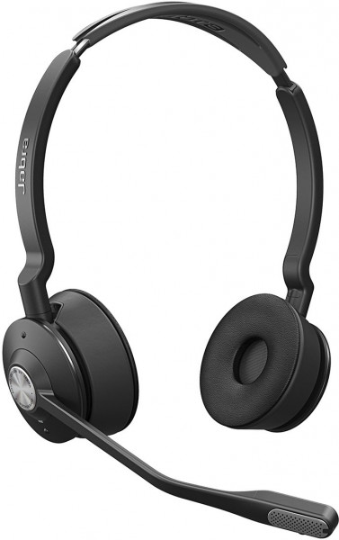 JABRA Engage 75 Stereo binaural Headset Schwarz kabellos Kopfbügel ohraufliegend