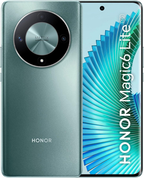 Honor Magic6 Lite Emerald Green 6,78 Zoll 256 GB 4k 5G Dual-SIM Android USB-C