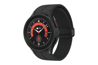 Samsung Galaxy Watch 5 Pro Schwarz Smartwatch Fitnesstracker 1,4" AMOLED IP68