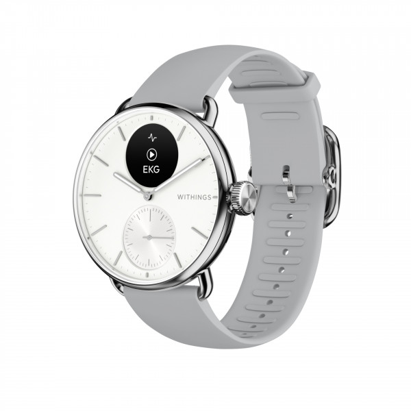 Withings ScanWatch 2 Weiß Bluetooth Smartwatch iOS Android 0,63"OLED Sportuhr