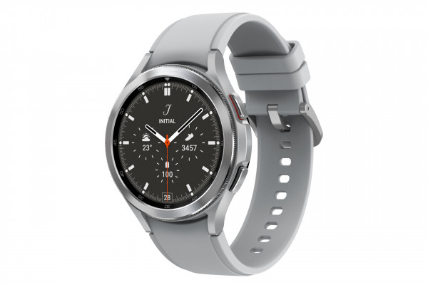 Samsung Galaxy Watch 4 Classic SM-R890 46mm silber WearOS Smartwatch 16GB WLAN