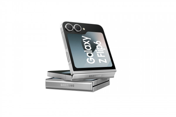 Samsung F741B Galaxy Z Flip6 5G 12GB/256GB Silber USB-C 6.7"/3.4"OLED IPX8 DS