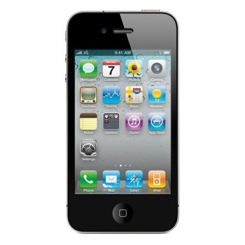 Apple iPhone 4S 16GB schwarz iOS Smartphone 3,5 Zoll Display 8 Megapixel Kamera