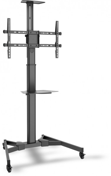 DIGITUS TV Präsentationswagen, Bildschirme bis 178cm 50kg Schwarz