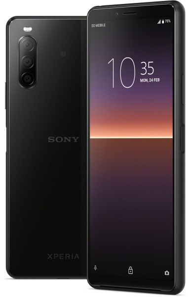 Sony Xperia 10 II DualSim schwarz 128GB LTE Android Smartphone 6" OLED 12 MPX