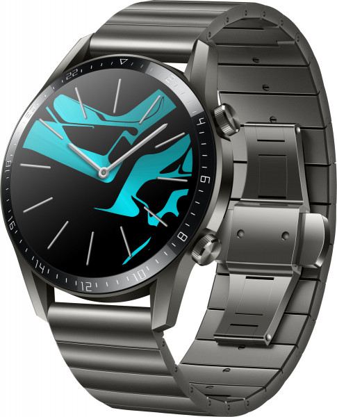 Huawei Watch GT 2 Latona B19B Elite Titanium Gray Smartwatch Fitness Tracker GPS