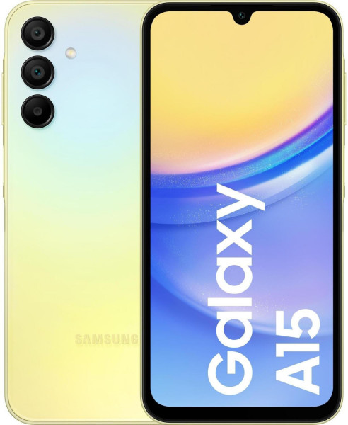 Samsung Galaxy SM-A155F 6.5" DS Android 4G USB-C 4GB 128GB Gelb 50MP Smartphone