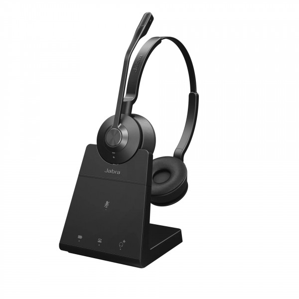 JABRA Engage 45 SE Stereo Headset Schwarz DECT USB-C binaural On-Ear 150m Reichw