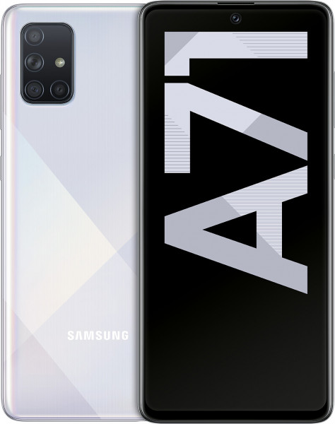 Samsung A715F Galaxy A71 DualSim silber 128GB LTE Android Smartphone 6,7" 64 MPX