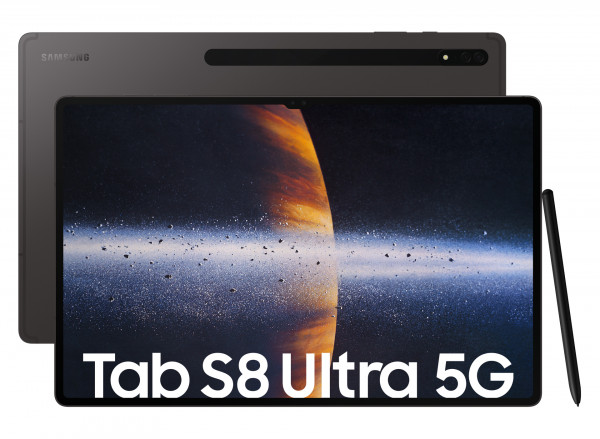 Samsung X906B Galaxy Tab S8 Ultra 5G 256 GB Grau Android Tablet 14,6 Zoll AMOLED