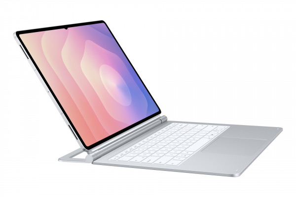 Samsung Pro Keyboard EF-DX935 Silber Tastatur Pogo-Pin QWERTZ
