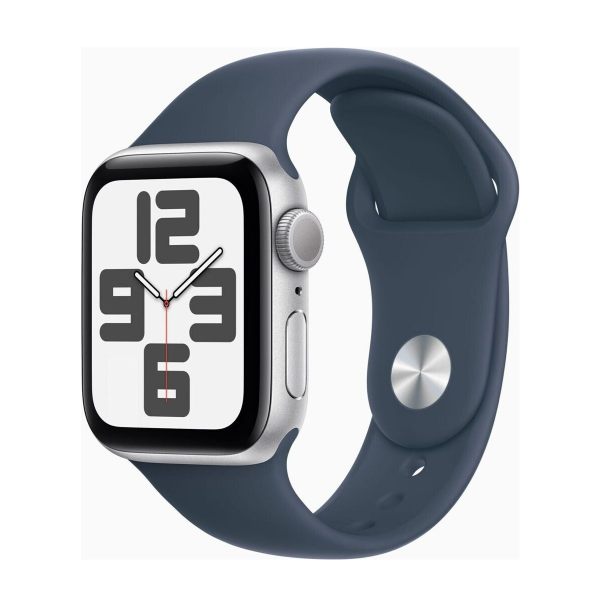 Apple Watch SE 2022 44mm Dunkelblau Smartwatch Unisex 32GB OLED GPS NFC watchOS