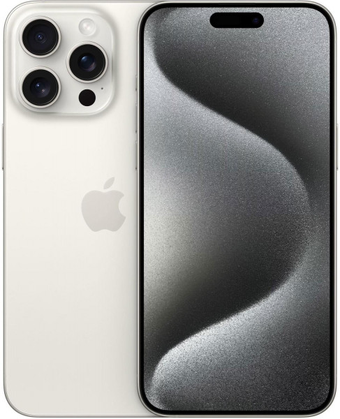 Apple iPhone 15 Pro Max 5G Weiß 512GB USB-C 6.69"OLED iOS Dual-SIM WLAN NFC eSIM