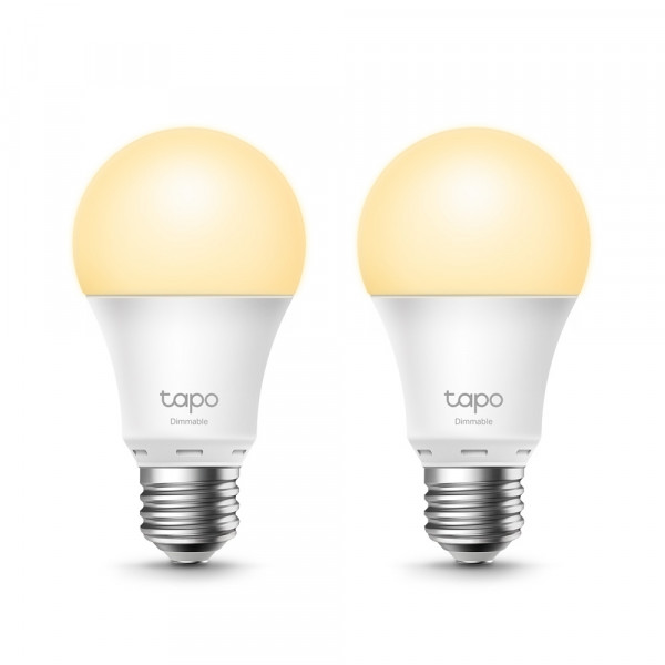 TP-Link Tapo L510E LED Leuchtmittel WLAN Weiß E27 2er Pack Smart Home Glühbirne