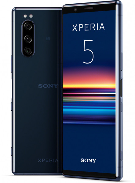 Sony Xperia 5 6GB/128GB 4G 6.1"FHD+ HDR OLED Blau IP68 USB-C Dual-SIM Android
